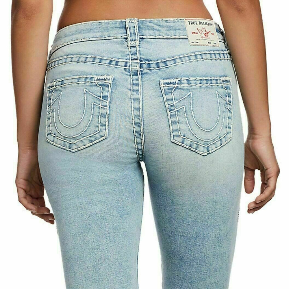 True Religion Women's Skinny Fit Stretch Jeans